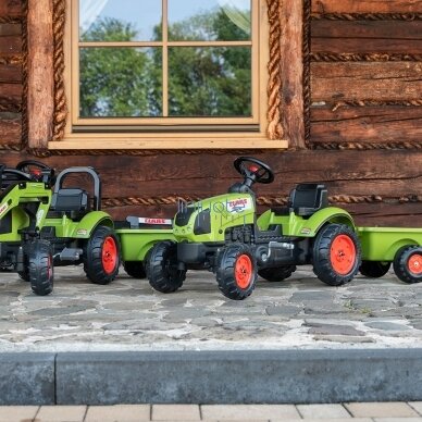 Falk Claas traktorius su priekaba. 2040A 1