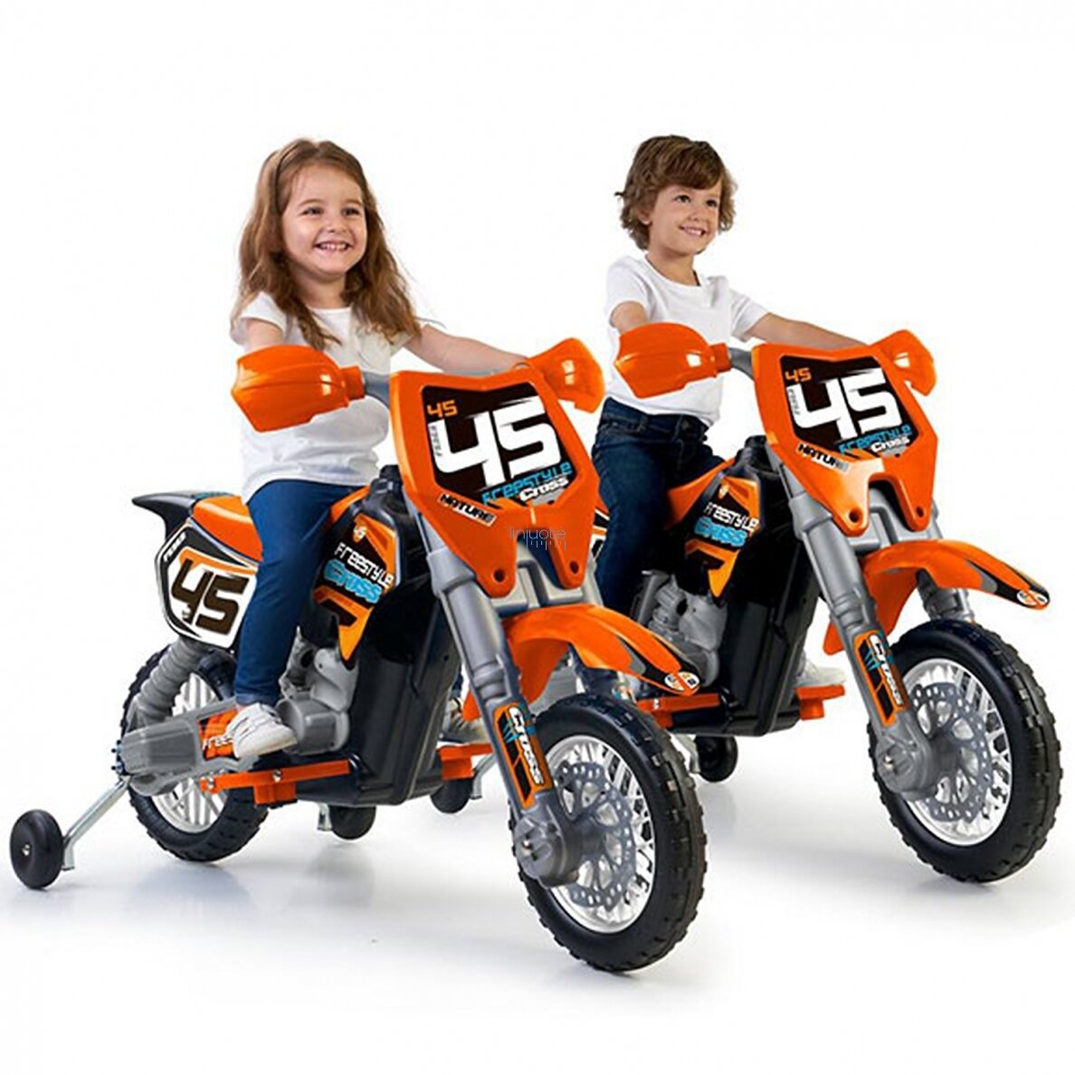 FEBER ORANŽINIS CROSS MOTOCIKLAS SU 6V AKUMULIATORIUMI VAIKAMS, FEN02000 1 FEBER ORANŽINIS CROSS MOTOCIKLAS SU 6V AKUMULIATORIUMI VAIKAMS, FEN02000 1