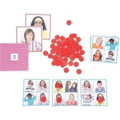 Garsai - emocijų atpažinimas, 24 kort., 451048 Garsai - emocijų atpažinimas, 24 kort., 451048