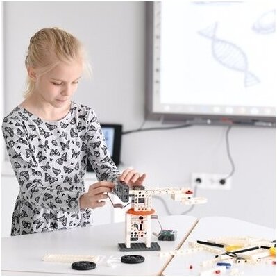 GIGO MAŽOJO INŽINIERIAUS KONSTRUKTORIAUS RINKINYS - ROBOTAS, 229 EL., 536005 GIGO MAŽOJO INŽINIERIAUS KONSTRUKTORIAUS RINKINYS - ROBOTAS, 229 EL., 536005