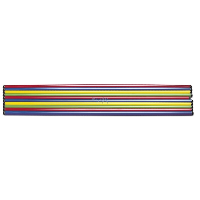 Gimnastikos lazdos 100 cm 10 vnt.