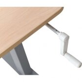 "Hugo" standartinis stalas su rankiniu būdu reguliuojamu aukščiu, 096959
