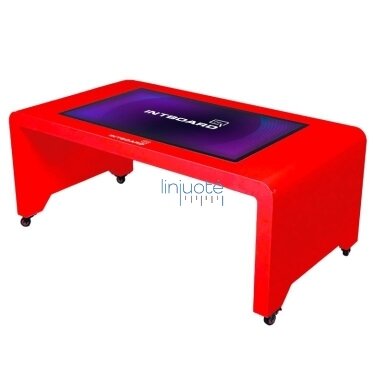 Interaktyvus stalas RAUDONAS INTBOARD STYLE 32″ RD na Android, INBOARD1 Interaktyvus stalas RAUDONAS INTBOARD STYLE 32″ RD na Android, INBOARD1