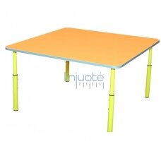 Keturkampis stalas, reguliuojamo aukščio, skirtingų spalvų