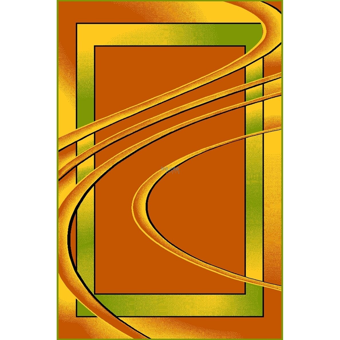 Paklājs, dažādu izmēru, oranžs 2227/10