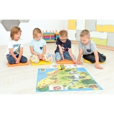 KILIMĖLIS "PASLAPČIŲ SALA" ROBOTUKAMS "BEE-BOT" IR "BLUE-BOT", 356003