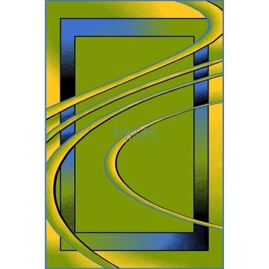 Paklājs, dažādu izmēru, zaļš 2227/17 Paklājs, dažādu izmēru, zaļš 2227/17