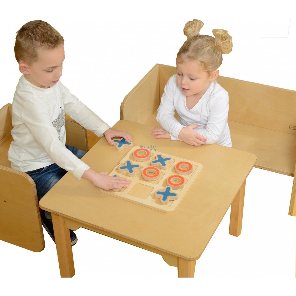 Mokomoji edukacinė priemonė "Kryžiukai nuliukai" MASTERKIDZ, MK01726 3