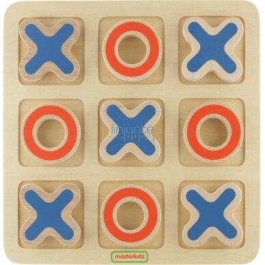 Mokomoji edukacinė priemonė "Kryžiukai nuliukai" MASTERKIDZ, MK01726 2