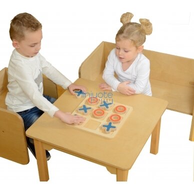Mokomoji edukacinė priemonė "Kryžiukai nuliukai" MASTERKIDZ, MK01726 3
