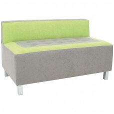 Sofa "Premium", pilkai žalia, 046067
