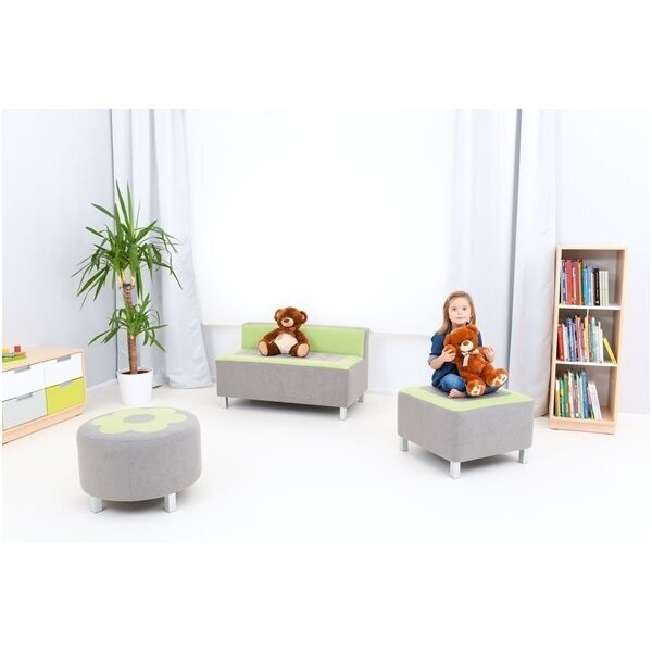 Sofa "Premium", pilkai žalia, BM 046067 3 Sofa "Premium", pilkai žalia, BM 046067 3