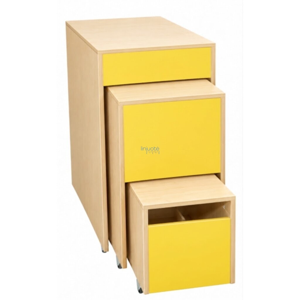 Laipteliai 3 a. lovoms klevas+ geltona ZEST50388