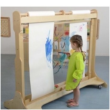 Ļoti liela zīmēšanas tāfele uz ritentiņiem MASTERKIDZ ME04475 Ļoti liela zīmēšanas tāfele uz ritentiņiem MASTERKIDZ ME04475