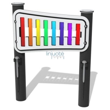 ĀRA MŪZIKAS INSTRUMENTS - ECO KSILOFONS AR PLĀKSNĪTĒM (AUGSTA OKTĀVA), FIECOFLAT-WP ĀRA MŪZIKAS INSTRUMENTS - ECO KSILOFONS AR PLĀKSNĪTĒM (AUGSTA OKTĀVA), FIECOFLAT-WP