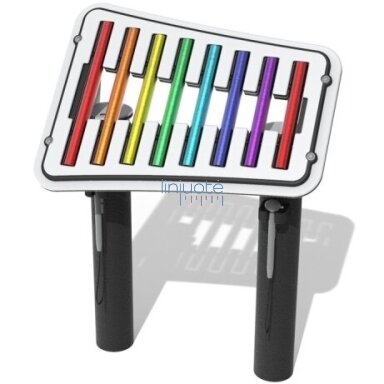 LAUKO MUZIKOS INSTRUMENTAS - ECO KSILOFONAS SU VAMZDELIAIS (AUKŠTA OKTAVA), FIECOTUBE45-WP LAUKO MUZIKOS INSTRUMENTAS - ECO KSILOFONAS SU VAMZDELIAIS (AUKŠTA OKTAVA), FIECOTUBE45-WP