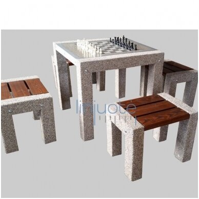 Lauko šachmatų stalas, SL018A