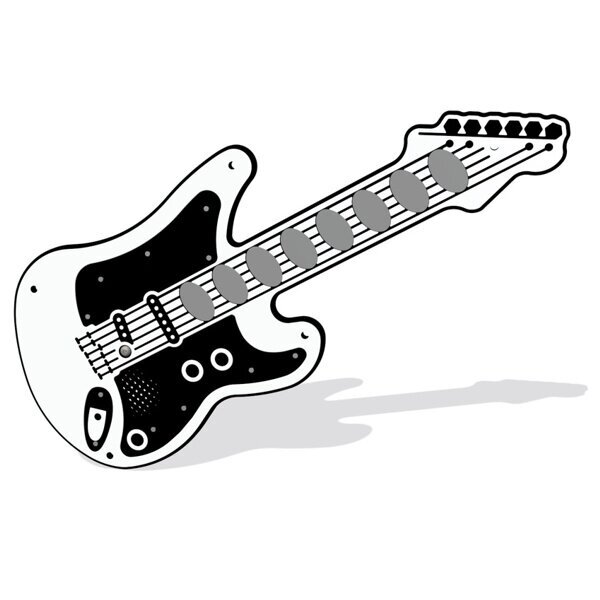 ĀRA MŪZIKAS INSTRUMENTS, ĢITĀRAS IELIKTNIS, FIPTLEADIN