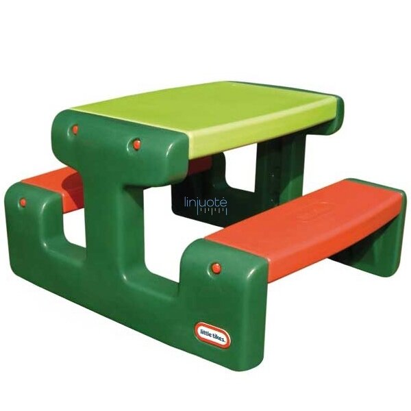 VAIKIŠKAS PIKNIKO STALAS LITTLE TIKES ŽALIAS, 479A 1 VAIKIŠKAS PIKNIKO STALAS LITTLE TIKES ŽALIAS, 479A 1