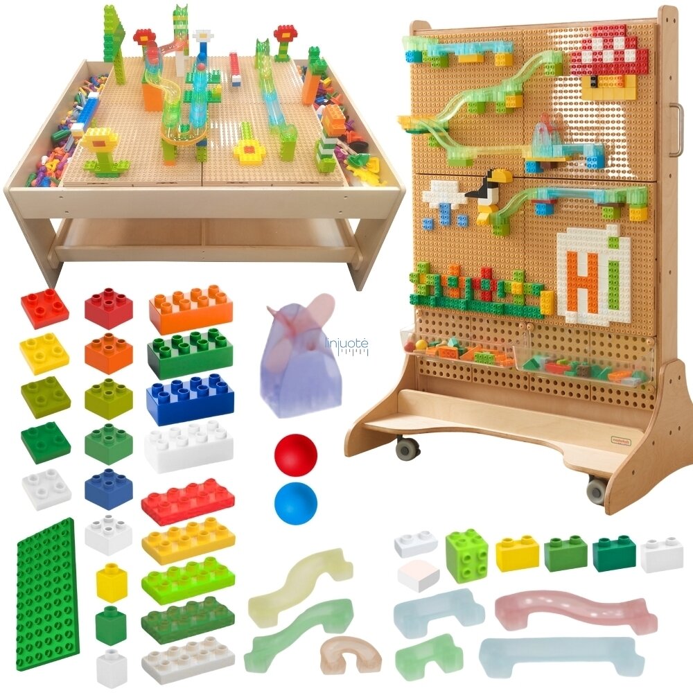 MASTERKIDZ STEM KALADĖLIŲ RINKINYS - KULODROMAS, 359 EL, ME29027