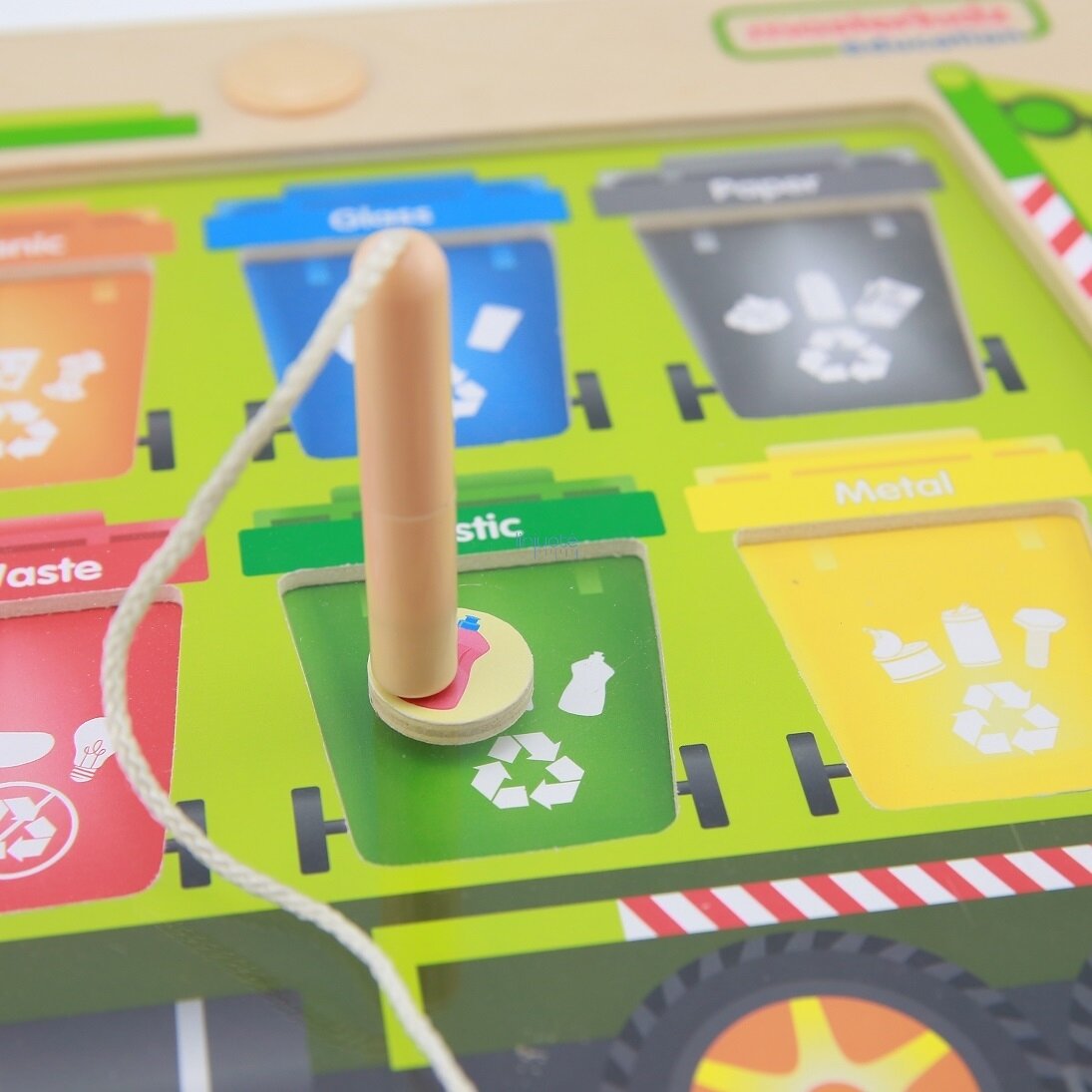 Mokomoji edukacinė priemonė "Atliekų rūšiavimas" MASTERKIDZ, ME12456 5
