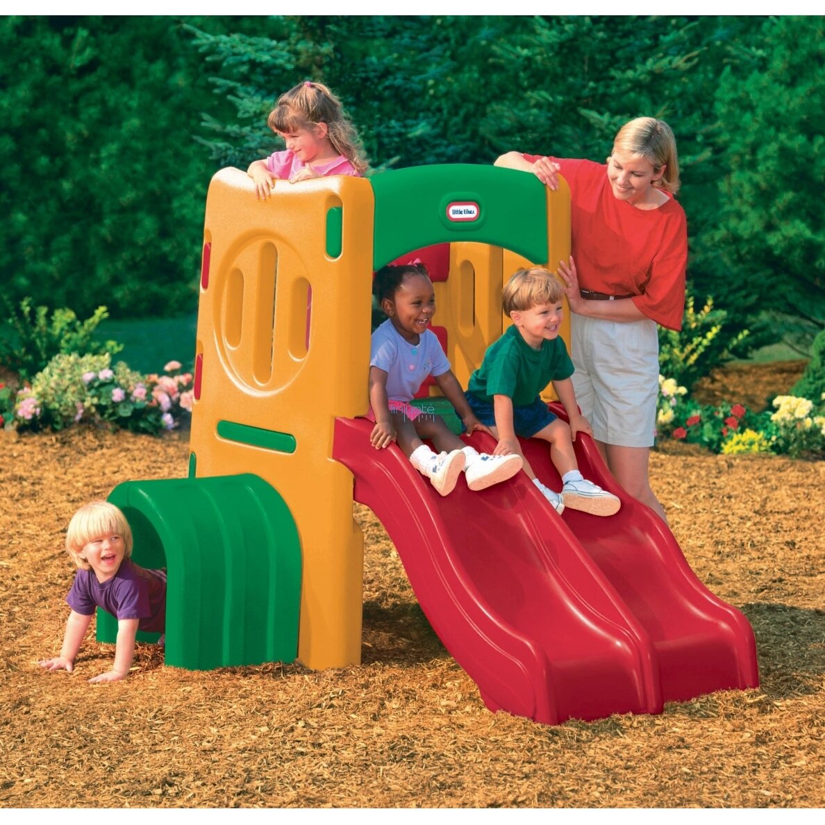 MAŽAS SODAS SU DVIGUBA LITTLE TIKES SLYDIMU, 4261 1