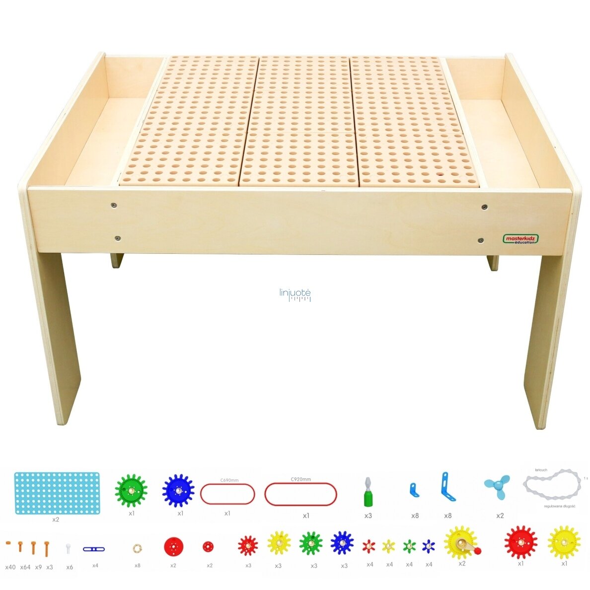 MASTERKIDZ STEM VEIKLOS STALAS COMBO, MK0026 2 MASTERKIDZ STEM VEIKLOS STALAS COMBO, MK0026 2