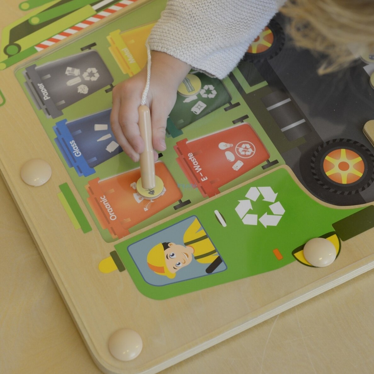 Mokomoji edukacinė priemonė "Atliekų rūšiavimas" MASTERKIDZ, ME12456 2