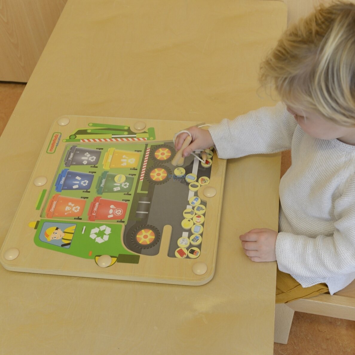Mokomoji edukacinė priemonė "Atliekų rūšiavimas" MASTERKIDZ, ME12456 3