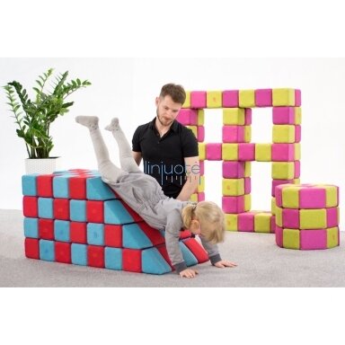 MAGNĒTISKIE ĶIEĢEĻI JOLLY HEAP "CRAZY", 700 GAB., 4 FORMAS, 7004+K MAGNĒTISKIE ĶIEĢEĻI JOLLY HEAP "CRAZY", 700 GAB., 4 FORMAS, 7004+K