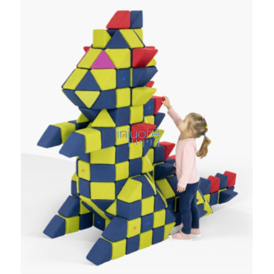 Magnētiskie klucīši JOLLY HEAP “FUN”, 300 elementi, 4 formas, 3004+K Magnētiskie klucīši JOLLY HEAP “FUN”, 300 elementi, 4 formas, 3004+K