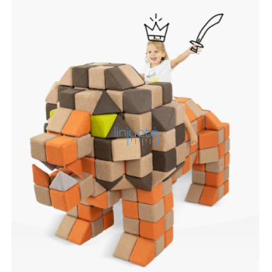 MAGNĒTISKIE ĶIEĢEĻI JOLLY HEAP "PARTY", 500 GAB., 4 FORMAS, 5004+K MAGNĒTISKIE ĶIEĢEĻI JOLLY HEAP "PARTY", 500 GAB., 4 FORMAS, 5004+K