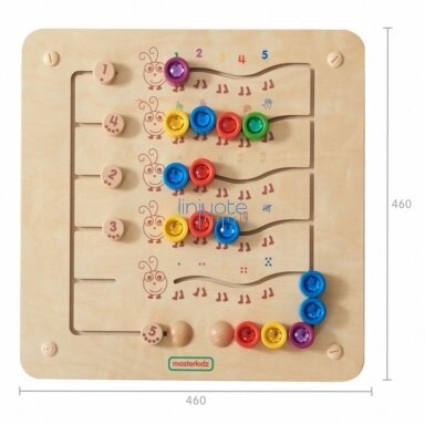 MASTERKIDZ MONTESSORI MOKOMOJI PRIEMONĖ - SKAIČIAVIMO LENTA, ME23995 MASTERKIDZ MONTESSORI MOKOMOJI PRIEMONĖ - SKAIČIAVIMO LENTA, ME23995