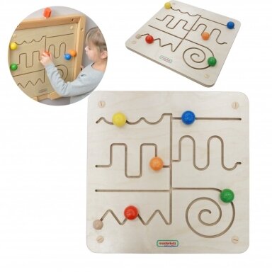MASTERKIDZ Montessori labirints - izglītojošais panelis, ME14337