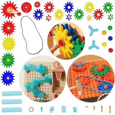 MASTERKIDZ STEM KRUMPLIARAČIŲ RINKINYS, 111 el. ME31136 MASTERKIDZ STEM KRUMPLIARAČIŲ RINKINYS, 111 el. ME31136