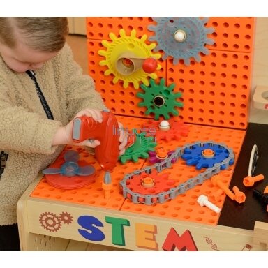 MASTERKIDZ STEM KRUMPLIARAČIŲ RINKINYS, 111 el. ME31136 MASTERKIDZ STEM KRUMPLIARAČIŲ RINKINYS, 111 el. ME31136