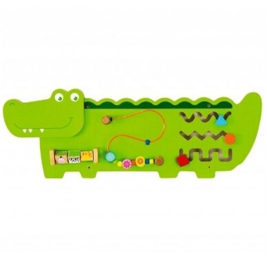 Manipuliacinė lenta "Krokodilas" Manipuliacinė lenta "Krokodilas"