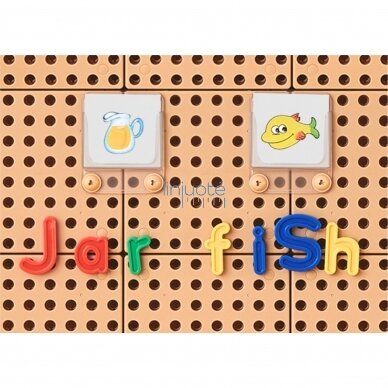 MASTERKIDZ abėcėlės raidžių rinkinys, 122 el. ME30412 2