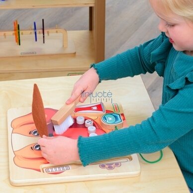 MASTERKIDZ MONTESSORI EDUKACINĖ LENTA, MK30474 2 MASTERKIDZ MONTESSORI EDUKACINĖ LENTA, MK30474 2
