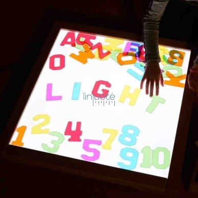 SENSORINIS RĖMELIS - LED PANELĖ + PERMATOMAS TAPYBOS PADĖKLAS, MK0016 5