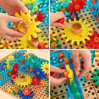MASTERKIDZ STEM VEIKLOS STALAS COMBO, MK0026 6