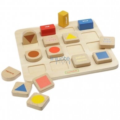 MASTERKIDZ EDUKACINĖ LENTA RŪŠIAVIMUI, SPALVŲ BEI FIGŪRŲ MOKYMUISI, MK08848 5 MASTERKIDZ EDUKACINĖ LENTA RŪŠIAVIMUI, SPALVŲ BEI FIGŪRŲ MOKYMUISI, MK08848 5