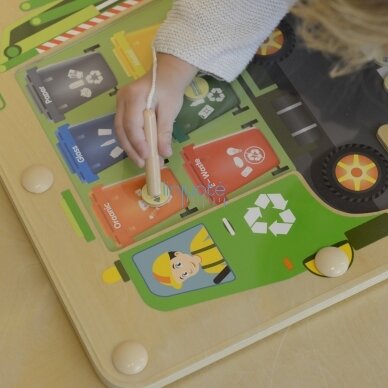 Mokomoji edukacinė priemonė "Atliekų rūšiavimas" MASTERKIDZ, ME12456 2