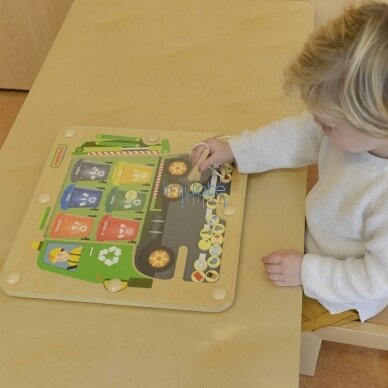 Mokomoji edukacinė priemonė "Atliekų rūšiavimas" MASTERKIDZ, ME12456 3