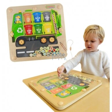 Mokomoji edukacinė priemonė "Atliekų rūšiavimas" MASTERKIDZ, ME12456