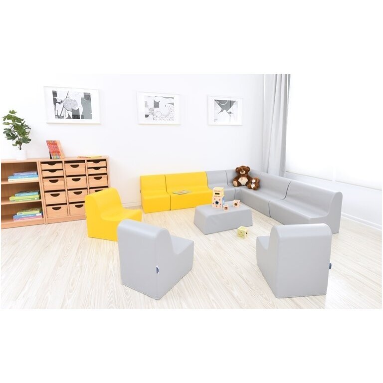 Vidutinė sofa - įvairių spalvų 2