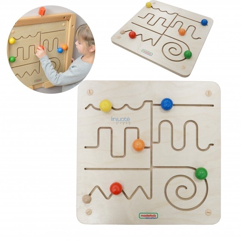 MASTERKIDZ Montessori labirinto edukacinė lenta, ME14337