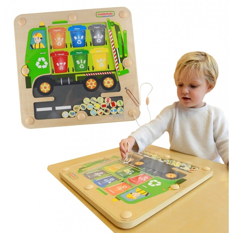 Mokomoji edukacinė priemonė "Atliekų rūšiavimas" MASTERKIDZ, ME12456