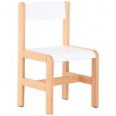 Medinė kėdė, balta, 3 dydis, 118522
