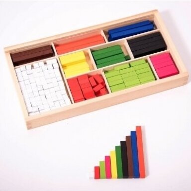 MEDINIŲ MATEMATINIŲ LAZDELIŲ RINKINYS, 308 EL, 56166 1976087